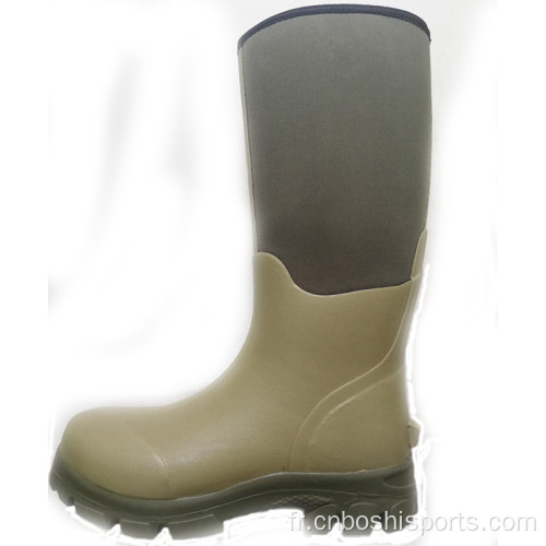 Protection des bottes longues en caoutchouc pour les adultes 36-47